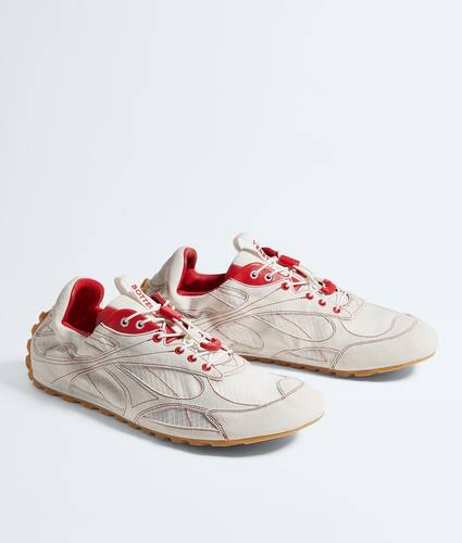 Men's Orbit Flash Sneaker in Alabaster/cardinal Bottega Veneta Singapore EN - Image 3