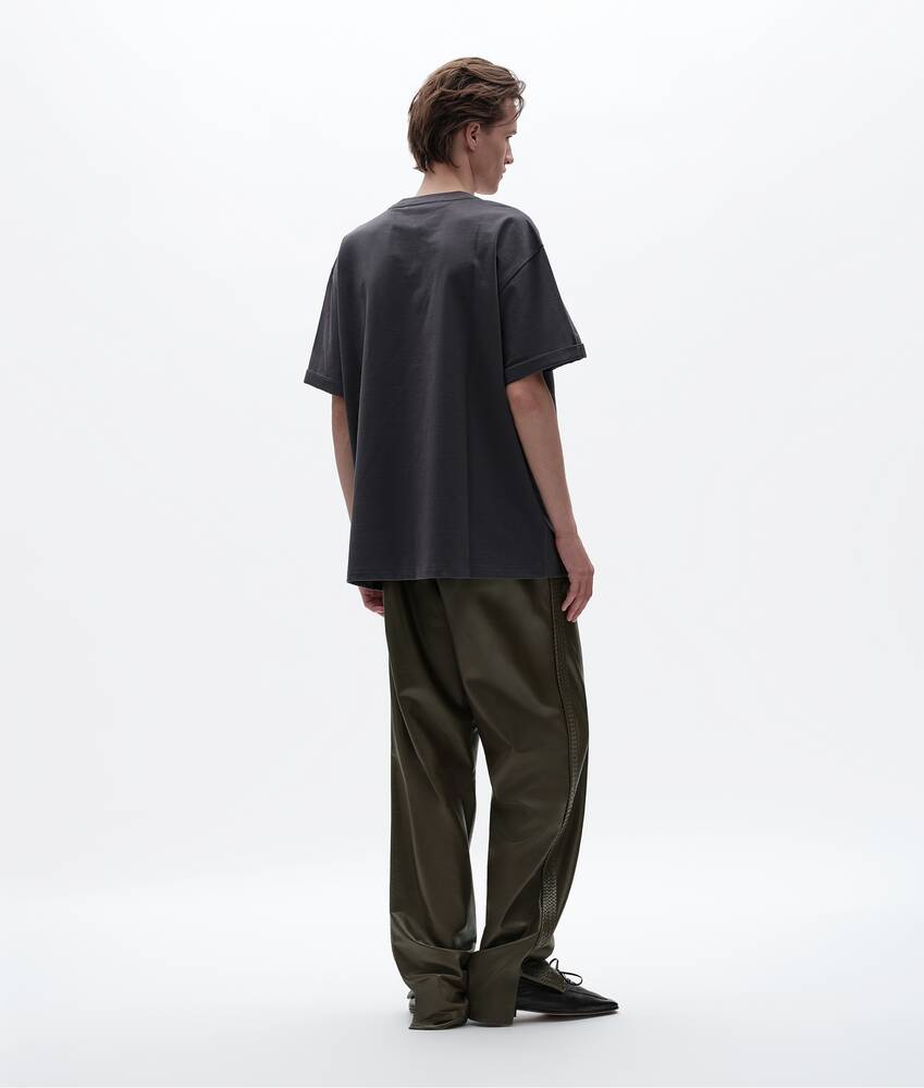 Ele's Camiseta de jersey de algod&atilde;o em Nightfall Bottega Veneta Brasil PT - Image 3