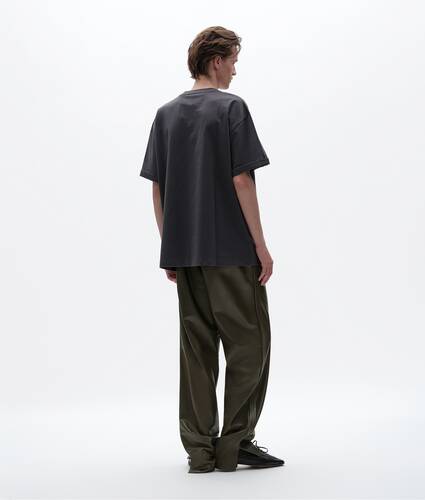 Men's Cotton Jersey T-Shirt in Nightfall Bottega Veneta Switzerland EN - Image 3