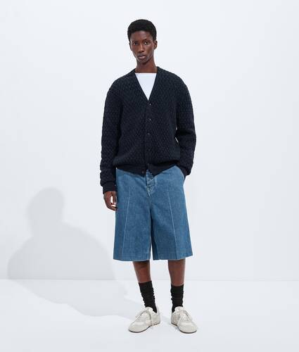 Denim-Shorts in Atlantic Blue f&uuml;r Herren in Mid blue Bottega Veneta &Ouml;sterreich DE - Image 1