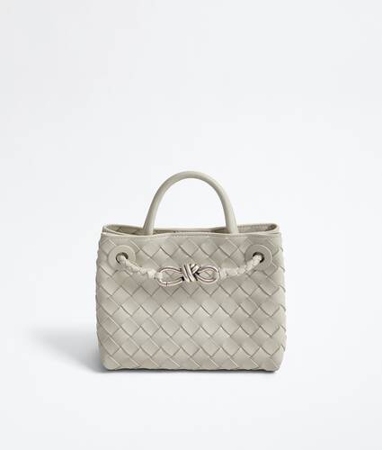 Women's Mini Andiamo in Silica gray Bottega Veneta United Arab Emirates EN - Image 1