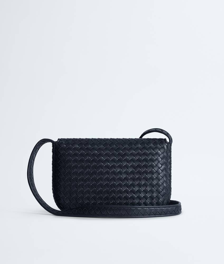 Men's Veneto Messenger in Midnight Bottega Veneta Singapore EN - Image 5