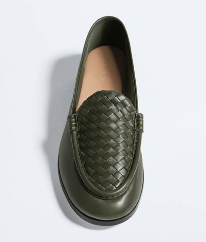Men's Silenzio Loafer in Bark green Bottega Veneta Switzerland EN - Image 4