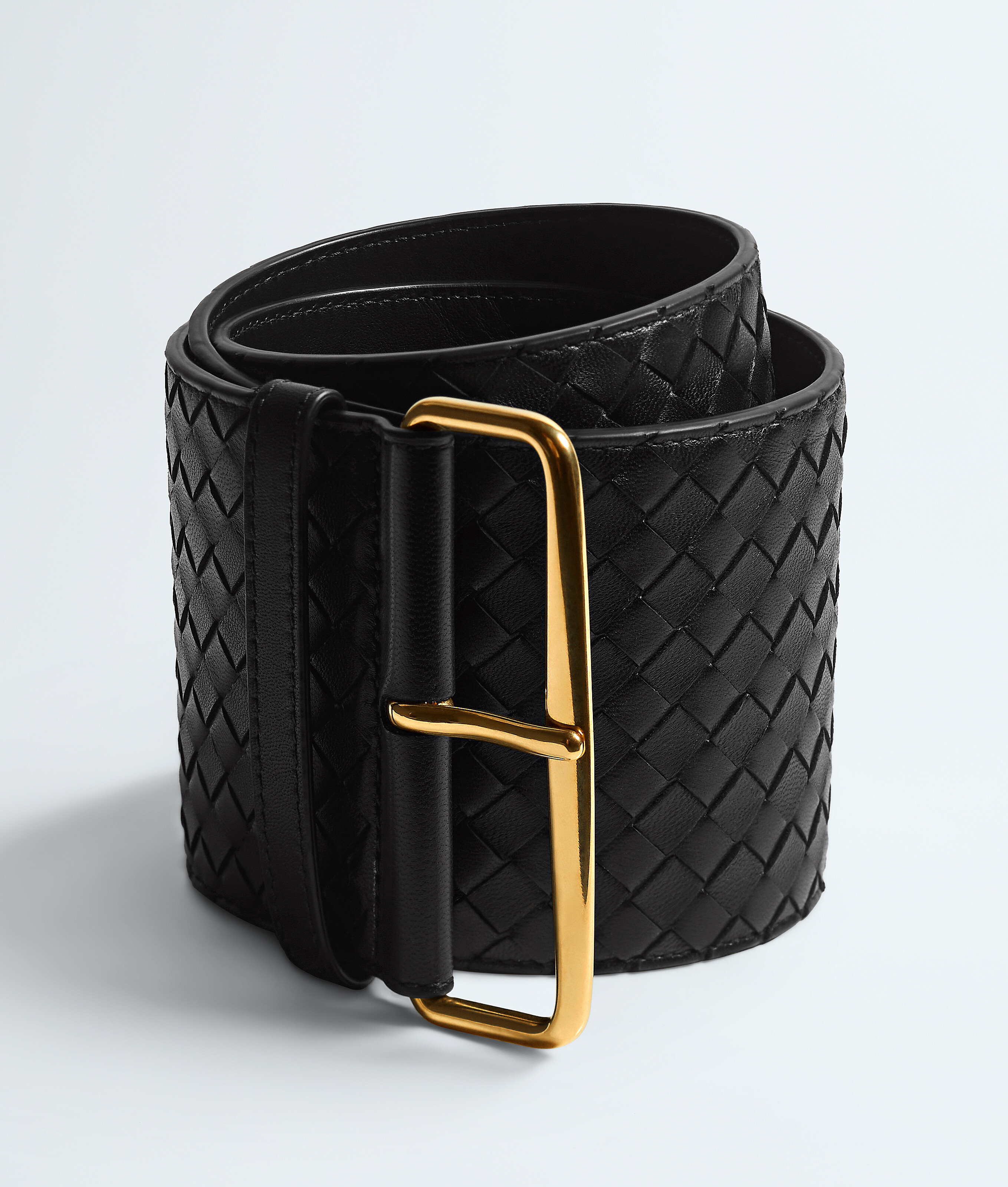 Women's Sumo Belt in Black | Bottega Veneta US