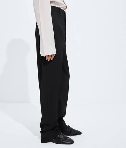 Men's Wool Grain De Poudre Pants in Double black Bottega Veneta Canada EN - Image 2