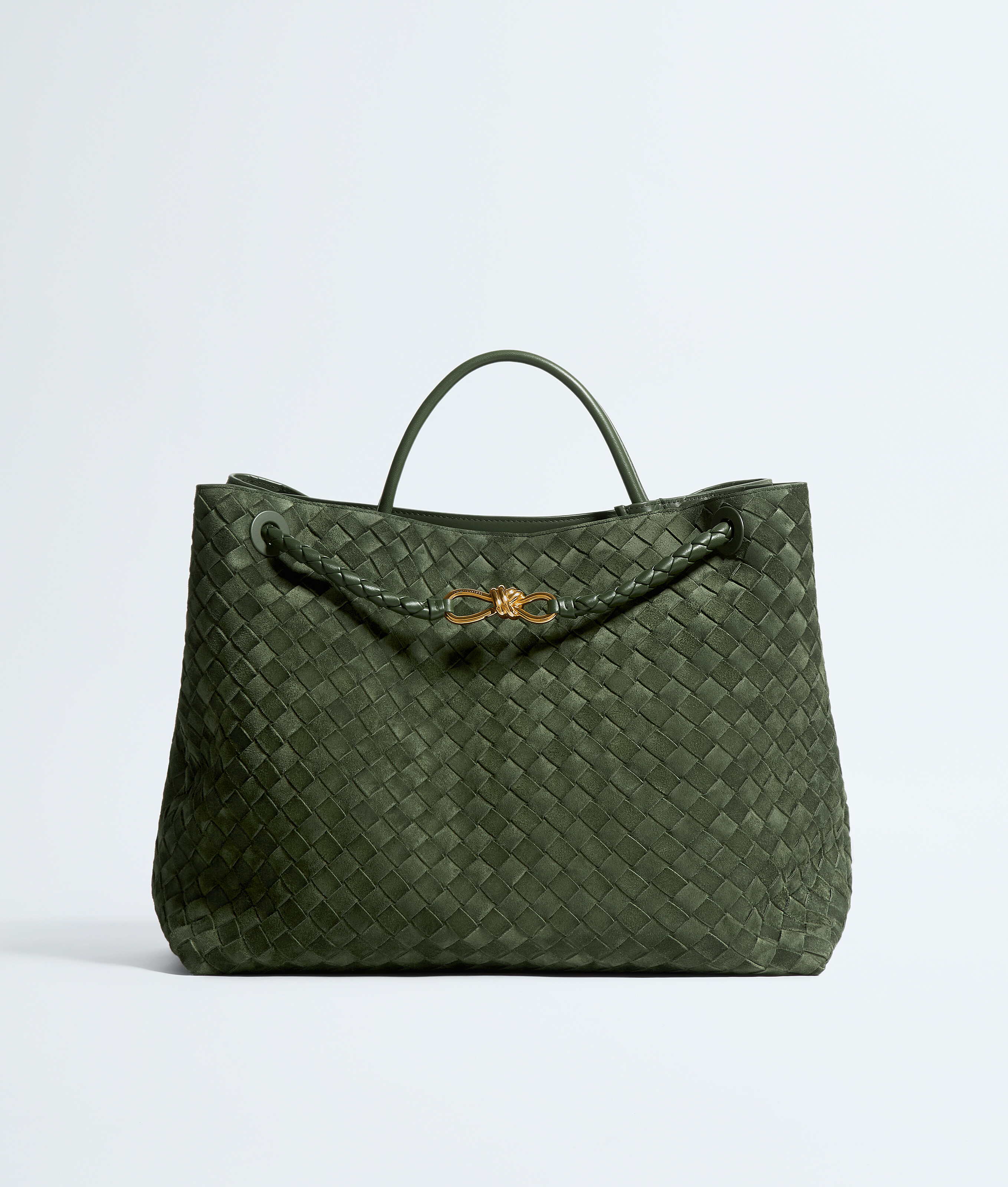 Bottega Veneta Green Large Andiamo - Woman - U