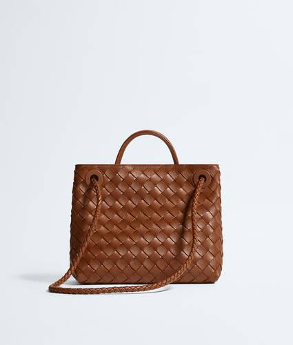 Women's Small Andiamo in Tannin Bottega Veneta Singapore EN - Image 5