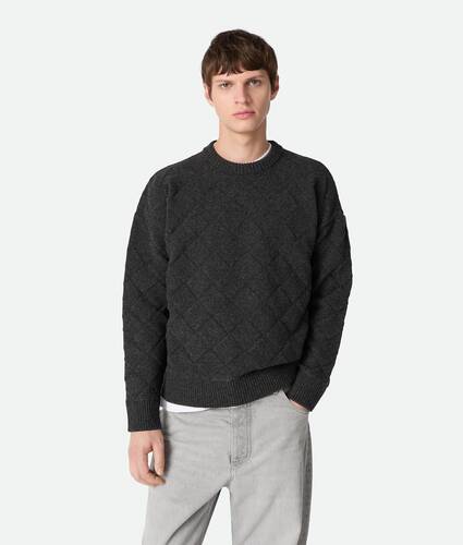 Display a large version of the product image 1 - Intrecciato Wool Sweater 