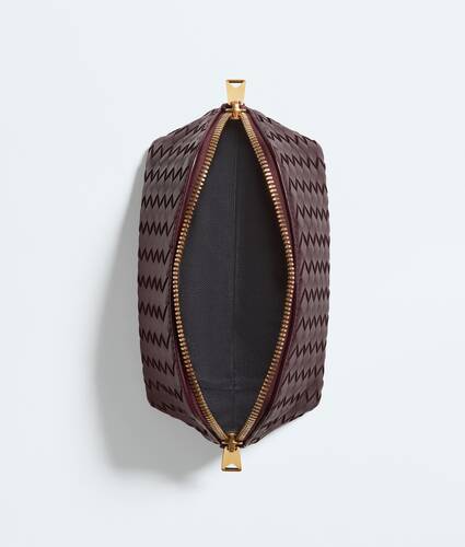 Small Cosmetic Pouch in Deep mahogany Bottega Veneta United Kingdom EN - Image 2