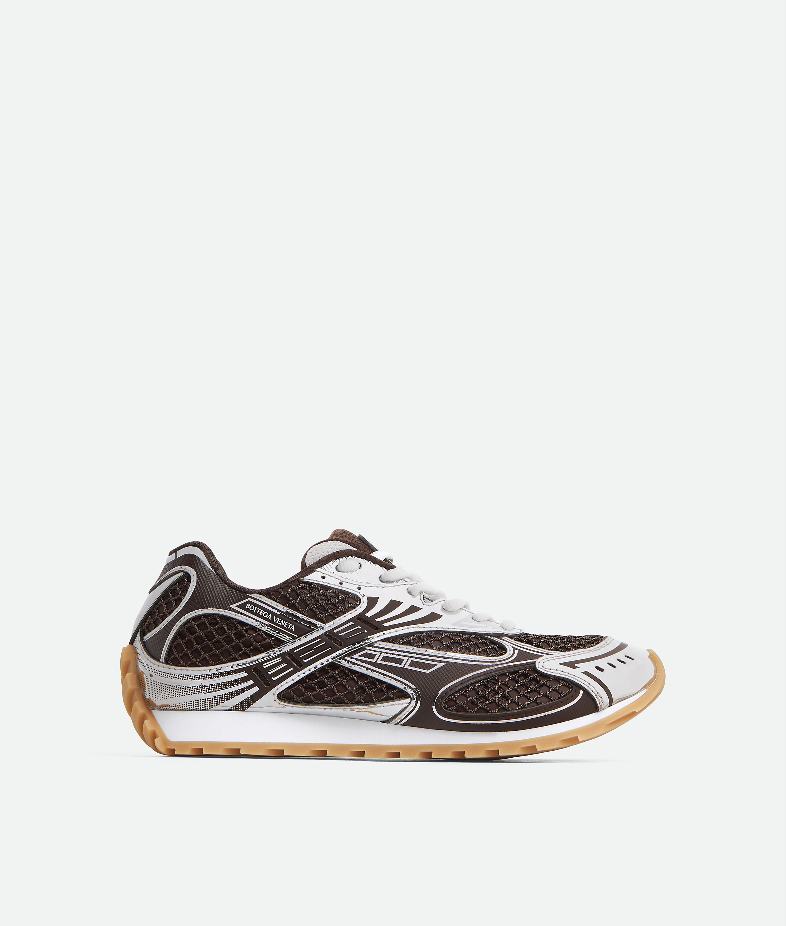 Bottega Veneta Refined Modern Athletic Sneakers For Women In Burgundy