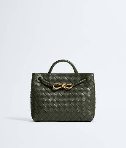Women's Small Andiamo in Bark green Bottega Veneta Singapore EN - Image 1
