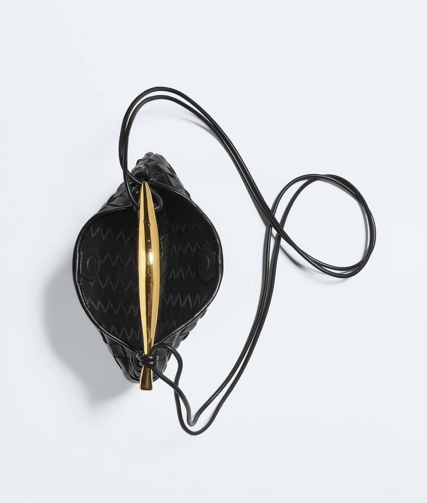 Women's Baby Sardine in Black Bottega Veneta Italy EN - Image 2