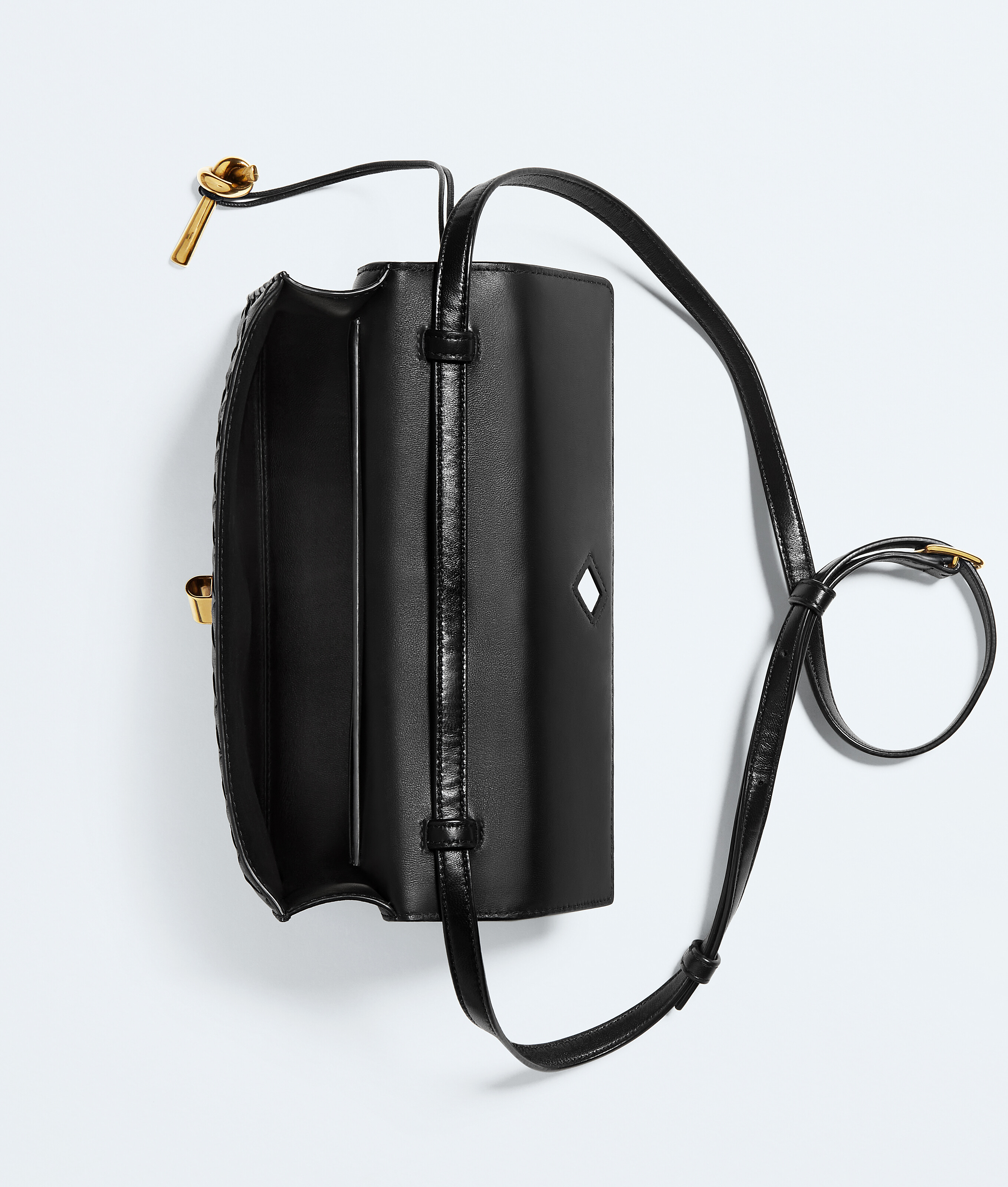 Clutch Andiamo 25 pour Femme en Black Bottega Veneta Monaco FR - Image 3