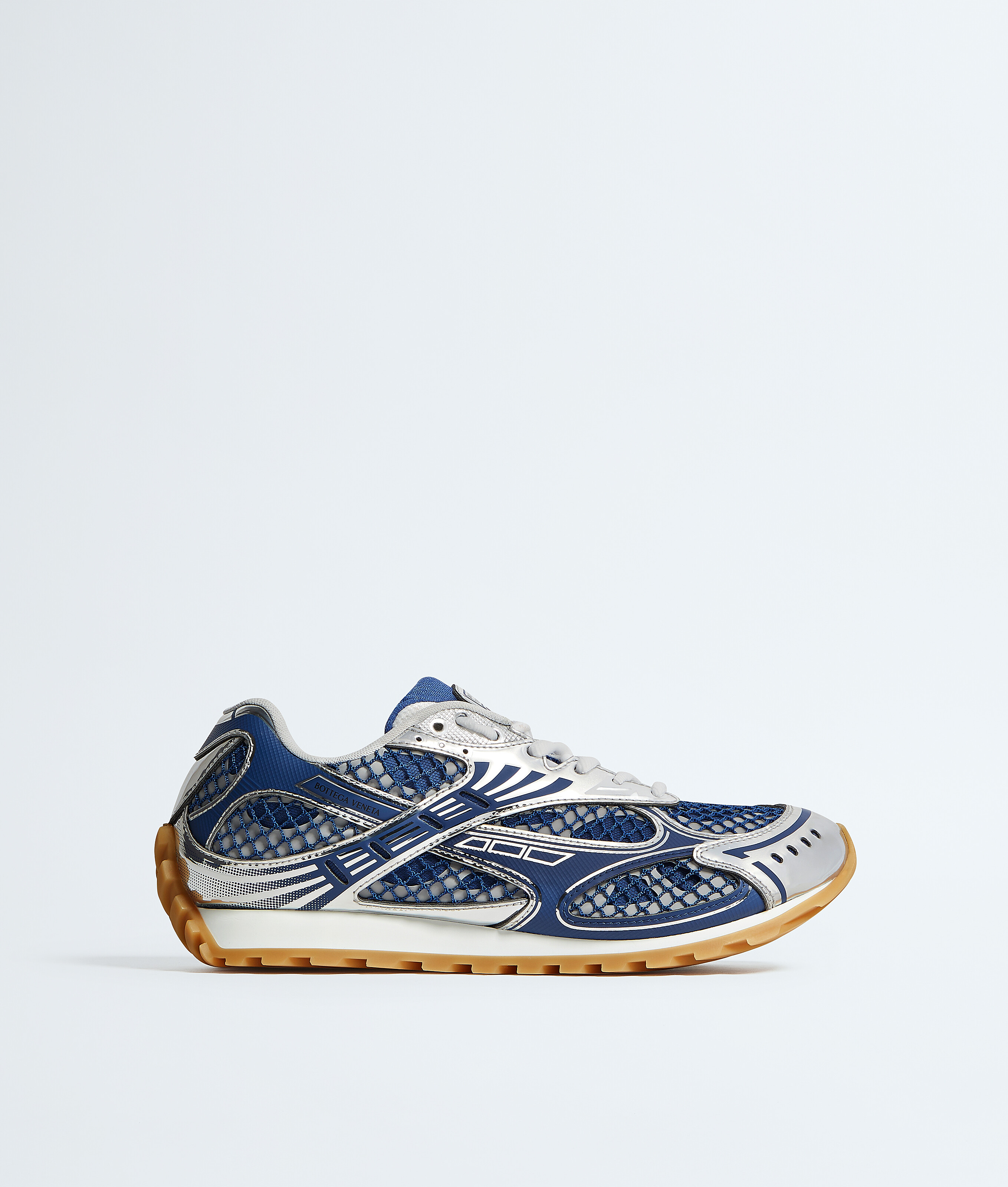 Women's Orbit Sneaker in Blue venezia/silver | Bottega Veneta US