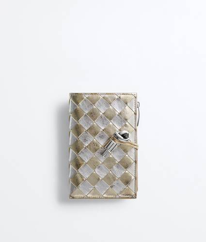 Women's Andiamo Medium Bi-Fold Wallet in Supermoon/silver Bottega Veneta Romania EN - Image 1