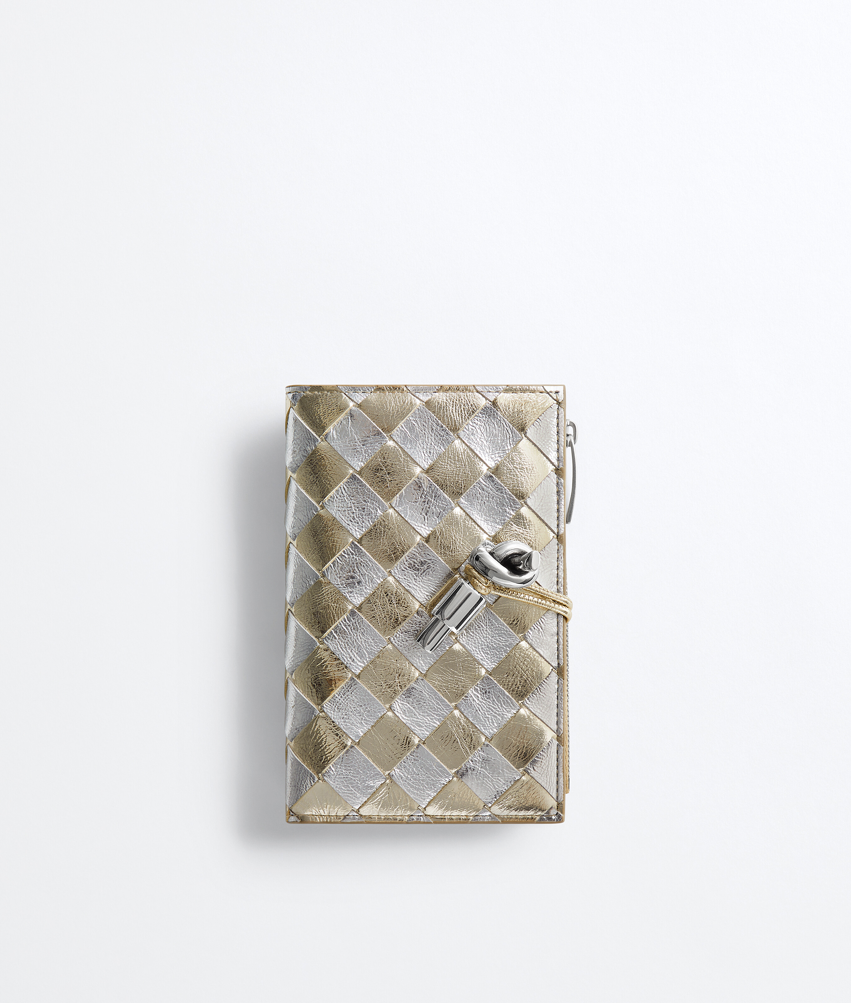 Women's Andiamo Medium Bi-Fold Wallet in Supermoon/silver Bottega Veneta United Arab Emirates EN - Image 1