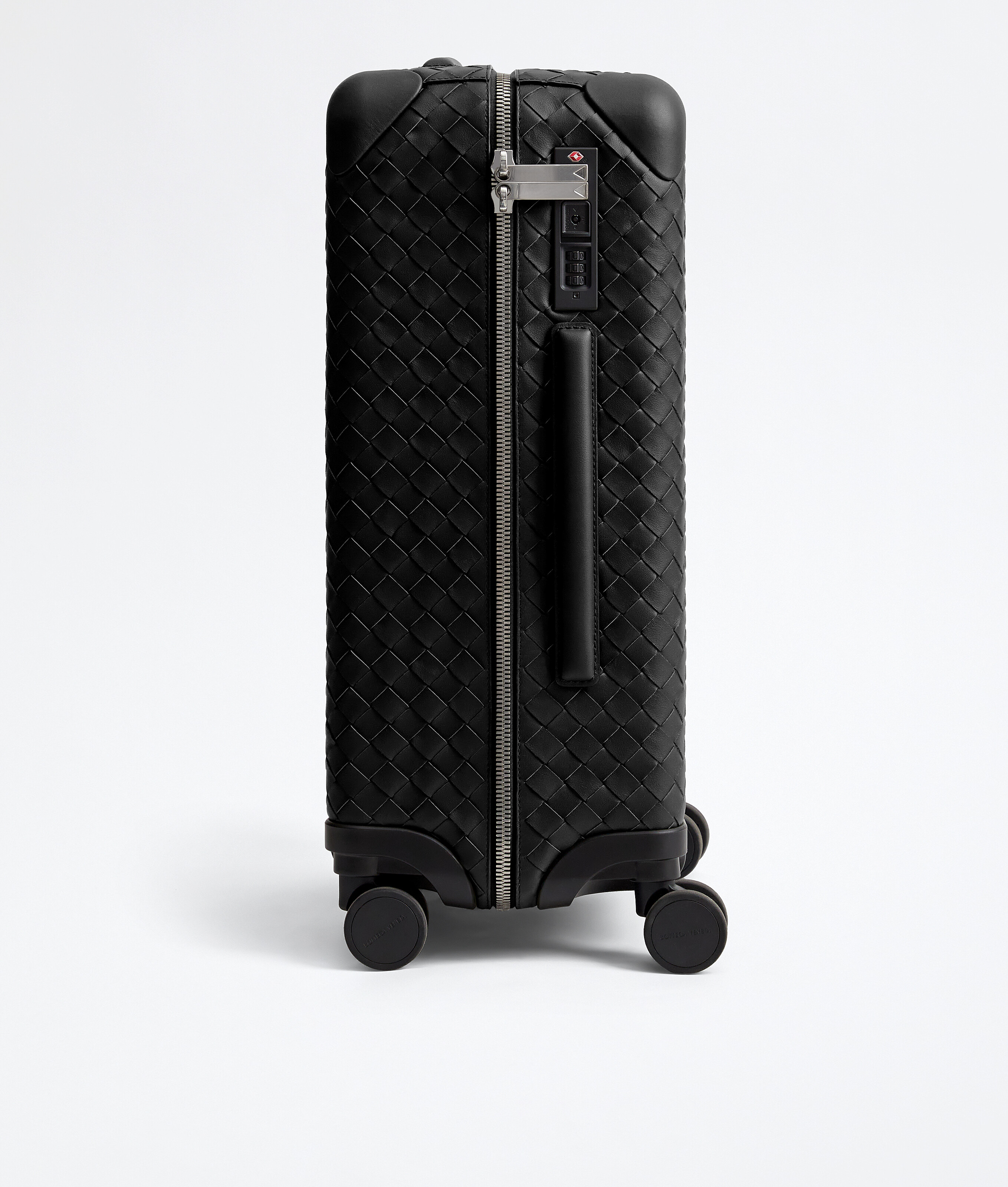Odyssey Intrecciato Cabin Suitcase in Black Bottega Veneta Kuwait EN - Image 2