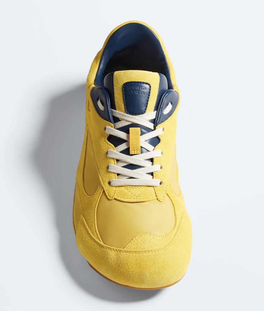 Men's Orbit Flash Sneaker in Taxi/denim Bottega Veneta Poland EN - Image 4