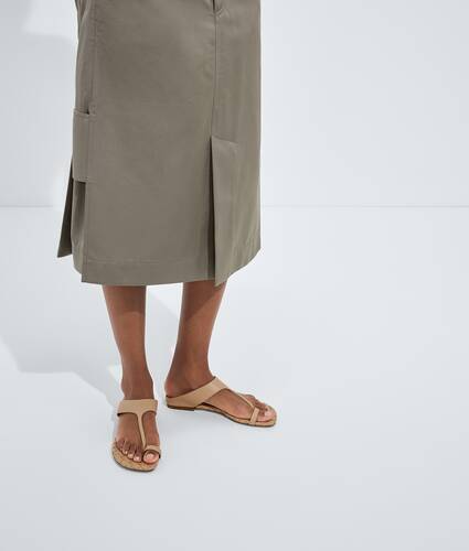 Tongs plates Livia pour Femme en Shore Bottega Veneta France FR - Image 2