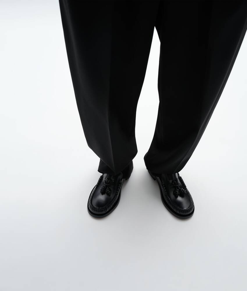 Women's Ugo Loafer in Black Bottega Veneta Italy EN - Image 2