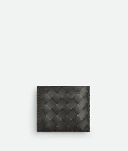 Intrecciato Bi-Fold Wallet With Coin Purse