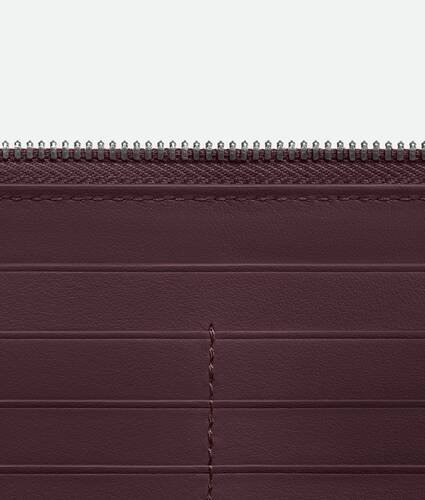 Intrecciato Piccolo Zip Around Wallet
