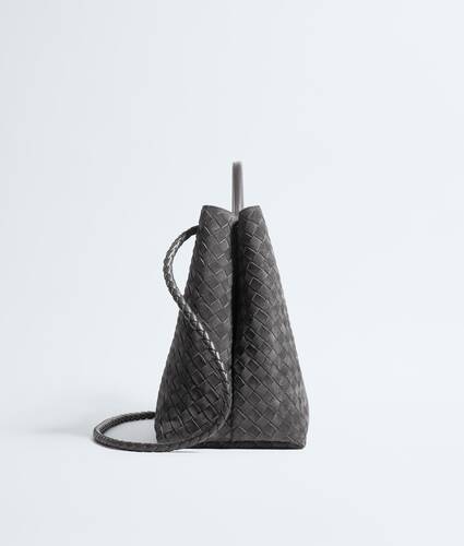 Women's Large Andiamo in Obsidian gray Bottega Veneta Zimbabwe EN - Image 4