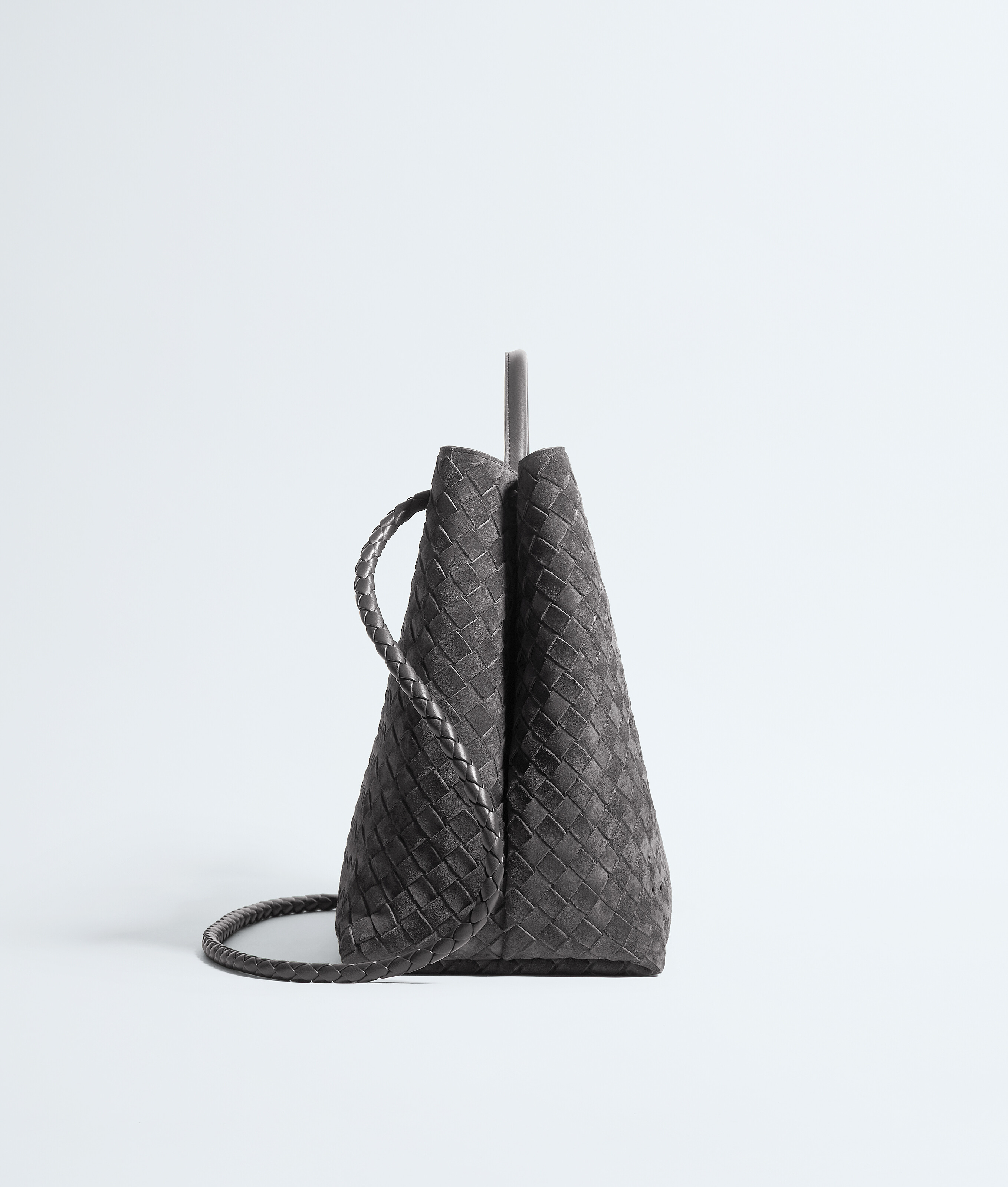 Women's Large Andiamo in Obsidian gray Bottega Veneta Portugal EN - Image 4