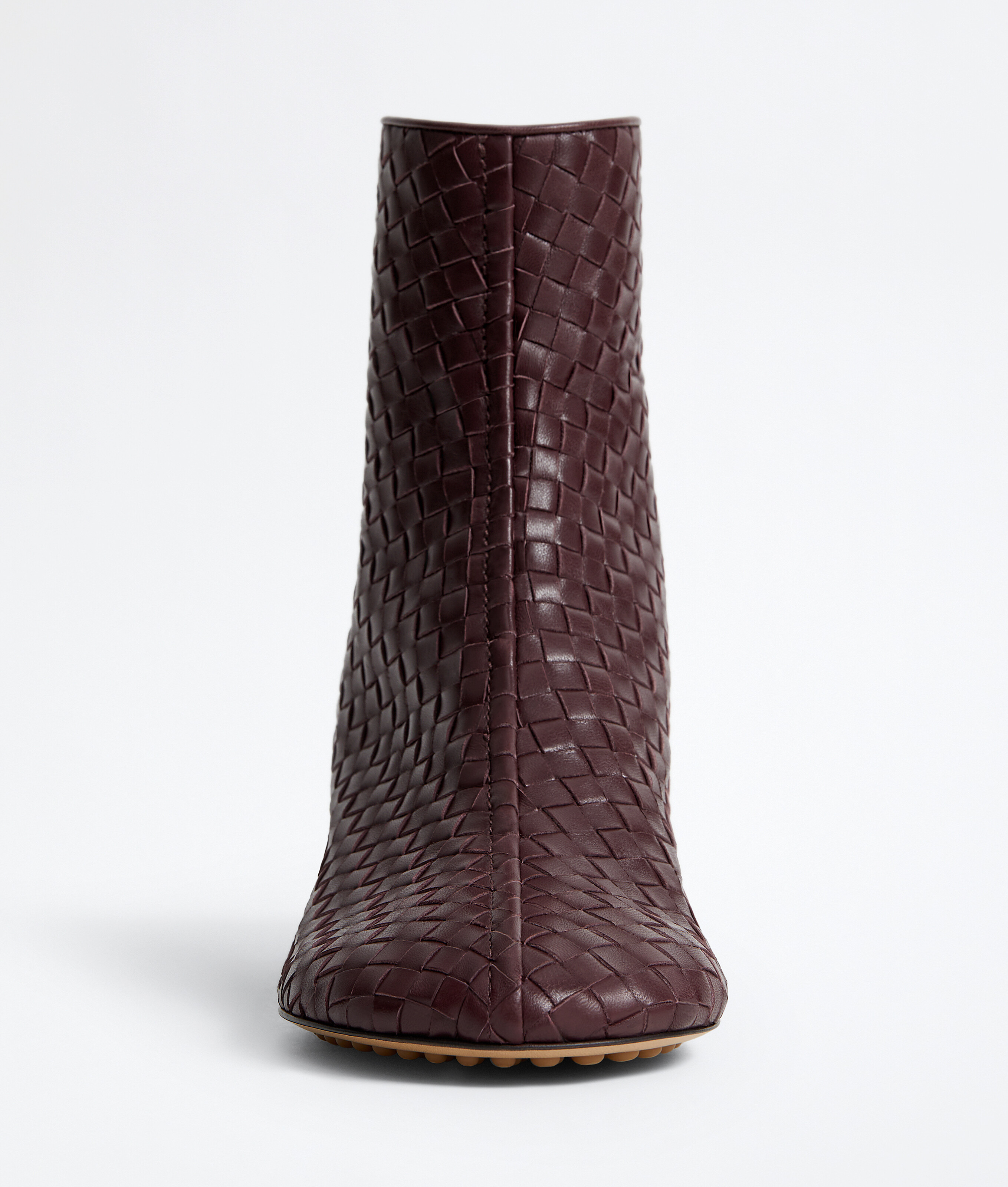 Women's Cherry Ankle Boot in Deep mahogany Bottega Veneta Luxembourg EN - Image 4
