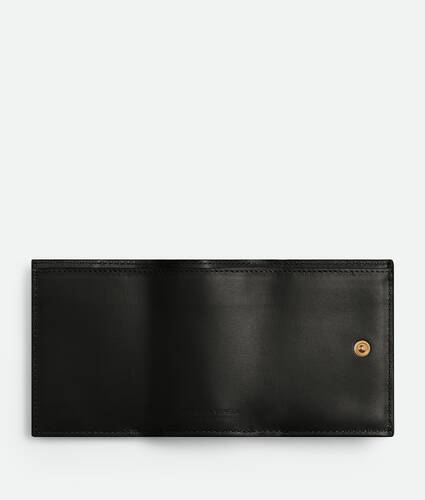 Portefeuille Tiny Tri-Fold Intrecciato