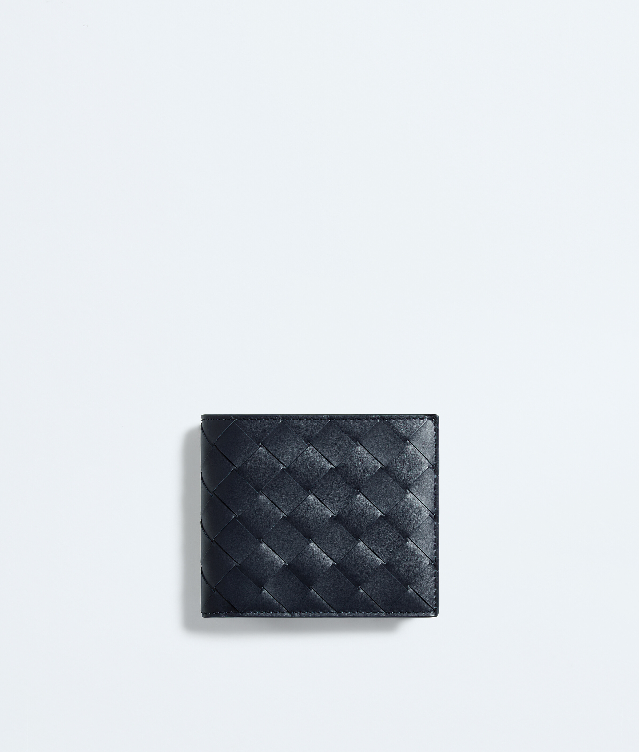 Intrecciato Bi-Fold Wallet With Coin Purse