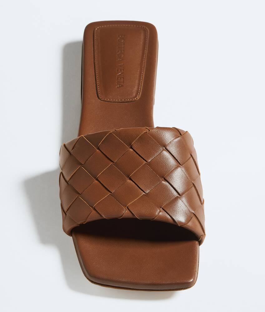Mules plates Parco pour Femme en Tannin Bottega Veneta Monaco FR - Image 4