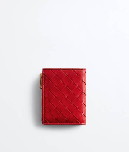 Women's Intrecciato Small Bi-Fold Wallet in Radar Bottega Veneta Netherlands EN - Image 3