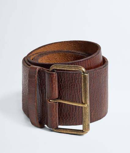 Women's Johnny Belt in Dark oak Bottega Veneta Denmark EN - Image 1