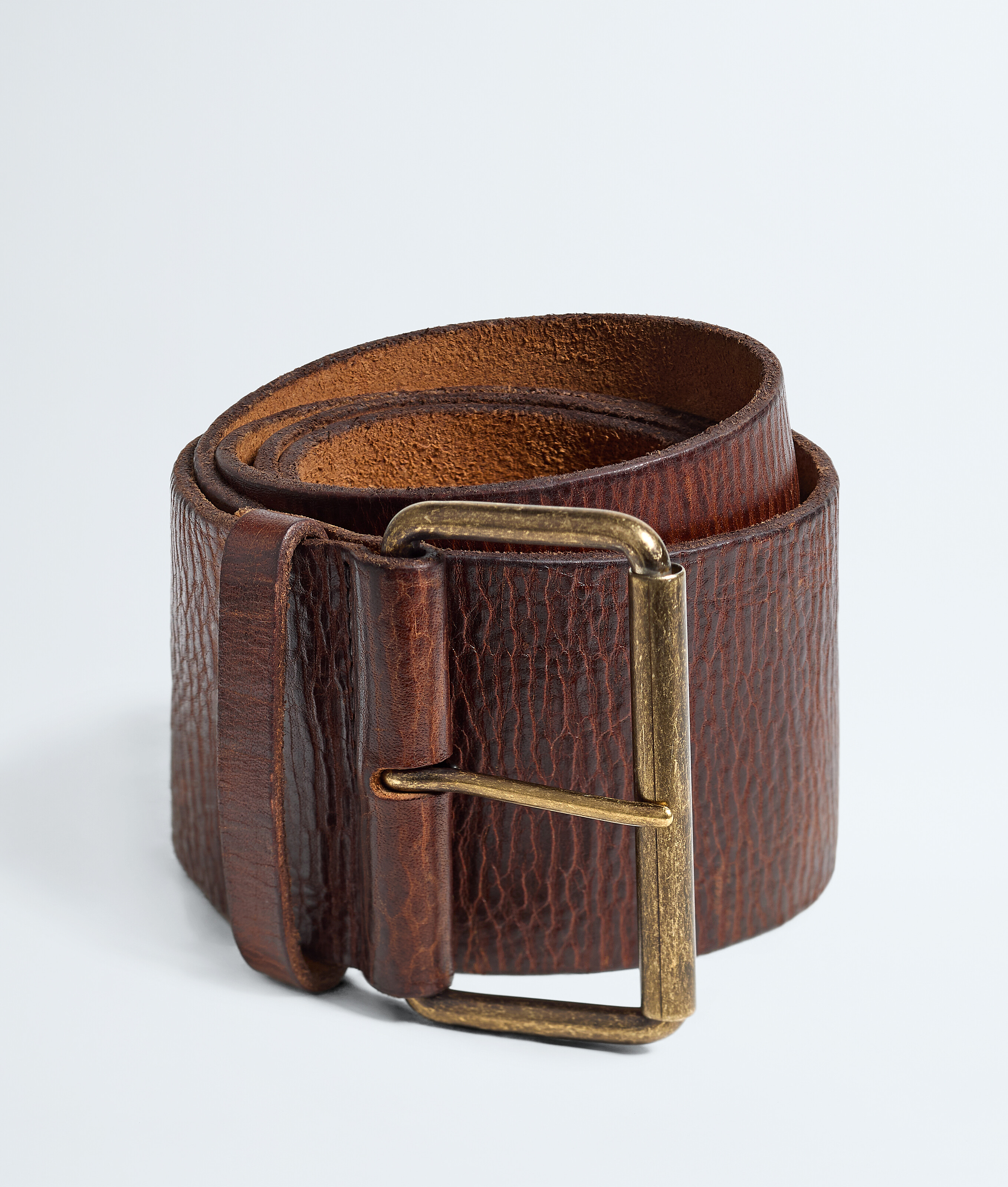 Women's Johnny Belt in Dark oak Bottega Veneta Luxembourg EN - Image 1