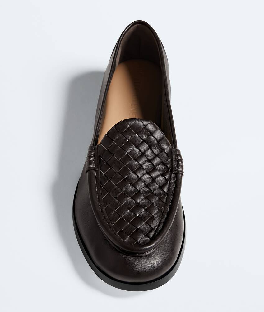 Mocassini Silenzio da Donna in Espresso Bottega Veneta Italia IT - Image 4