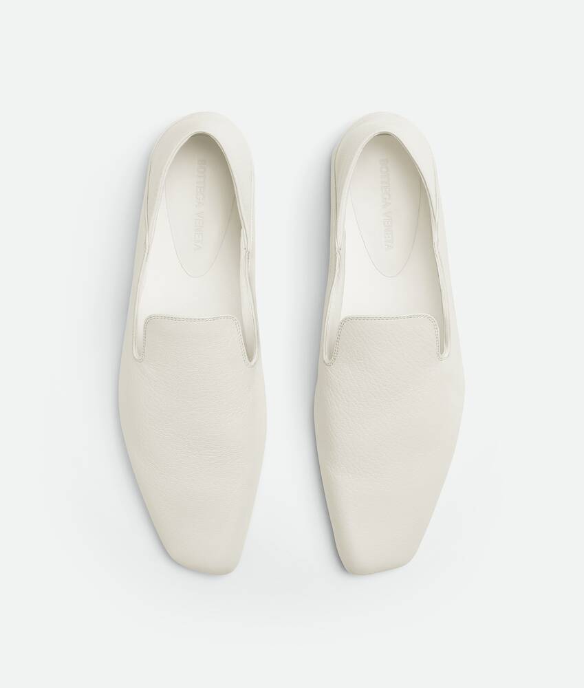 Women's Adamo Slipper in White Bottega Veneta Brazil EN - Image 5