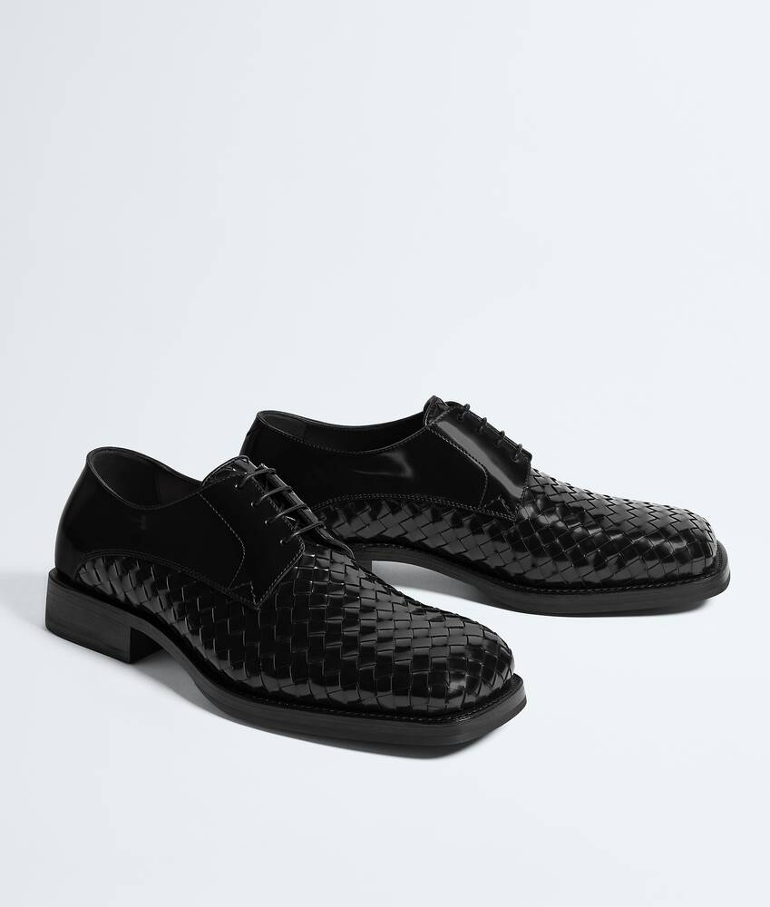 Smashed Schn&uuml;rschuhe f&uuml;r Herren in Black Bottega Veneta Deutschland DE - Image 3