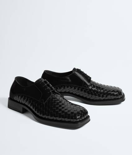 Smashed Schn&uuml;rschuhe f&uuml;r Herren in Black Bottega Veneta Deutschland DE - Image 3