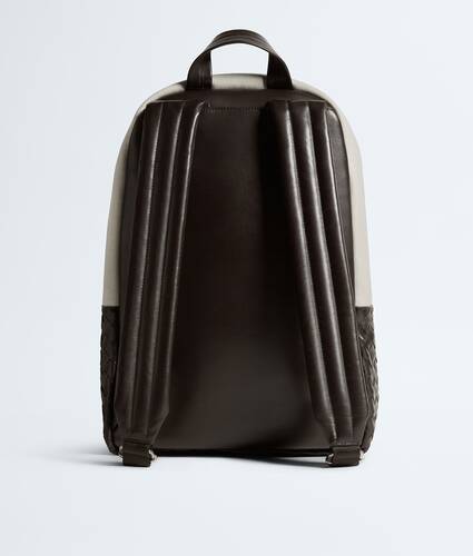 Men's Intrecciato Backpack in Natural/fondant Bottega Veneta Zimbabwe EN - Image 5