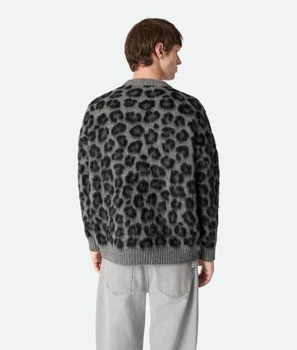 Mohair Leopard Sweater