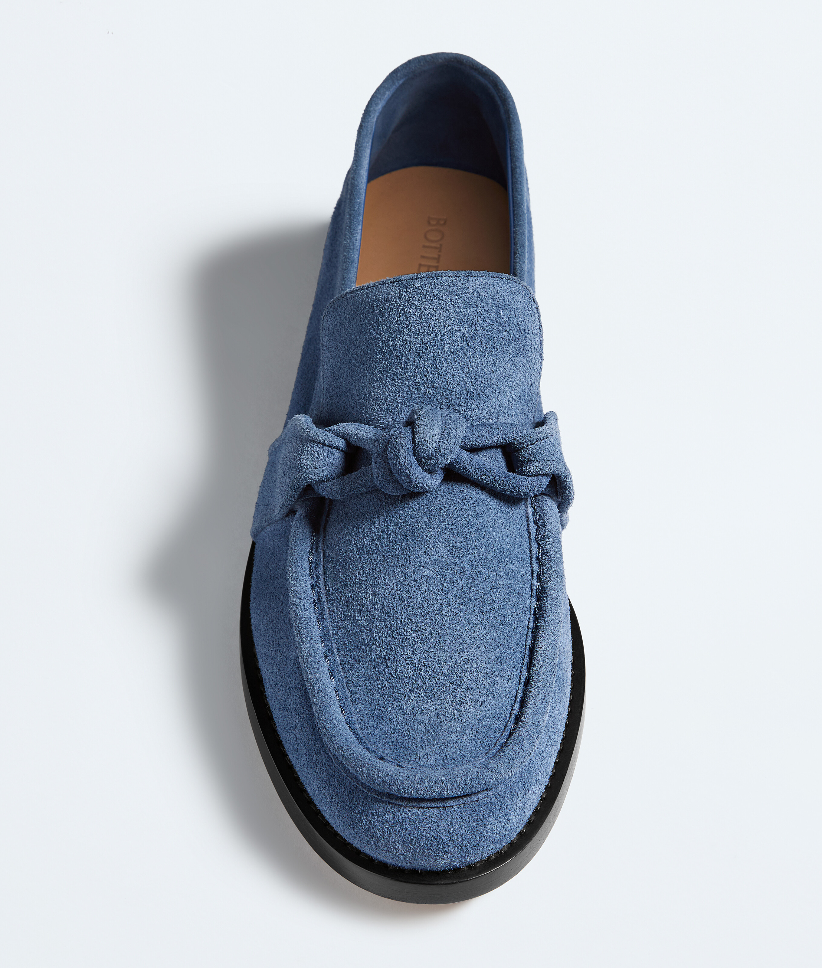 Women's Astaire Loafer in Blue venezia Bottega Veneta Luxembourg EN - Image 4
