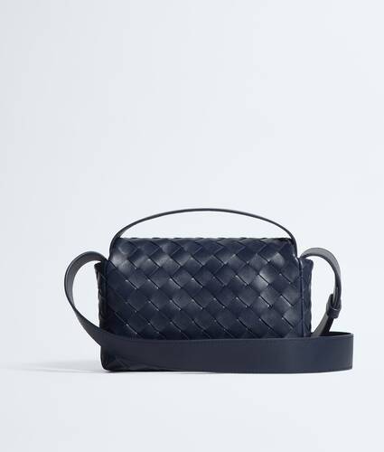 Mini borsa Intrecciato con patta da Uomo in Petroleum Bottega Veneta Italia IT - Image 5