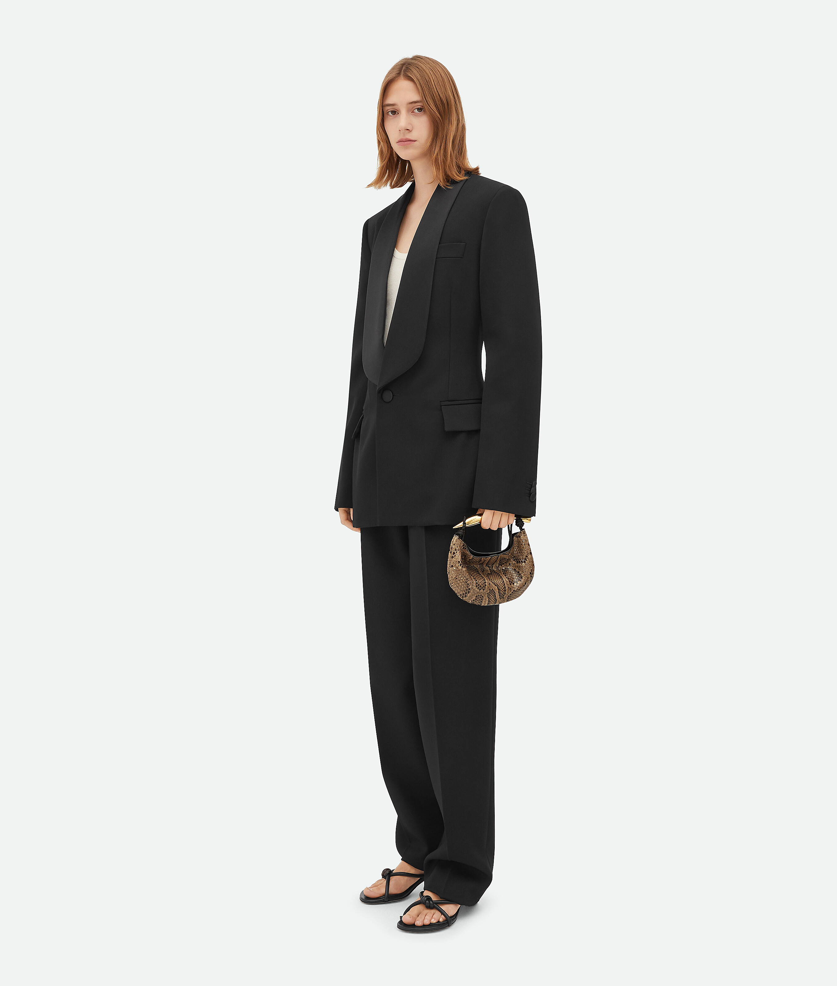 Women's Baby Sardine in Python/fondant Bottega Veneta Lithuania EN - Image 2