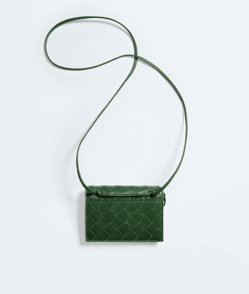 Andiamo证件卡包 为 所有 在 罗勒绿 Bottega Veneta 新加坡 ZH - Image 4