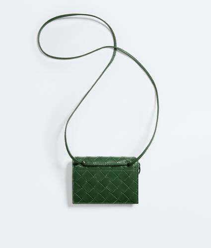 Women's Andiamo Badge Holder in Basil Bottega Veneta Germany EN - Image 4
