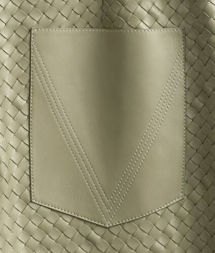 Women's Intrecciato Leather Pants in Tarragon Bottega Veneta Czechia EN - Image 6
