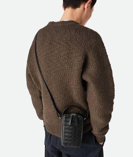 Pochette per smartphone Getaway da Uomo in Black Bottega Veneta Italia IT - Image 2