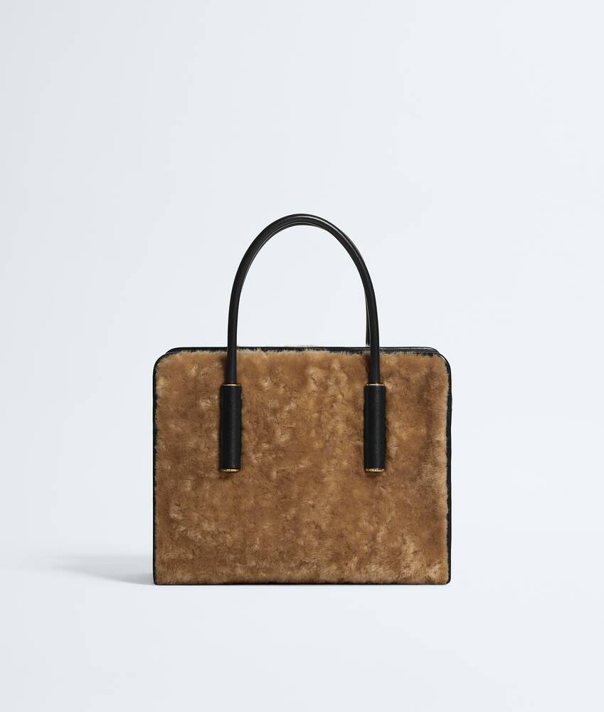 Baby Barbara Tote in Wheatfield/black