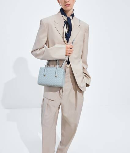 Micro tote Barbara pour Femme en Glacial Bottega Veneta Monaco FR - Image 6